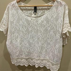 NWT GUESS by Marchiano Crochet Style Sweater